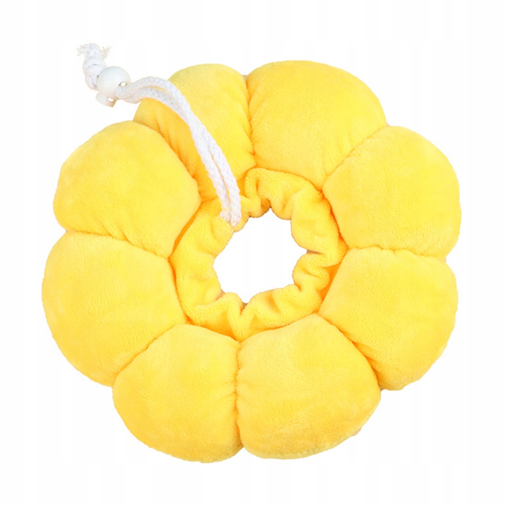 1 Ks Žlutý Ochranný Obojek Pro Zvířata Antilizátor