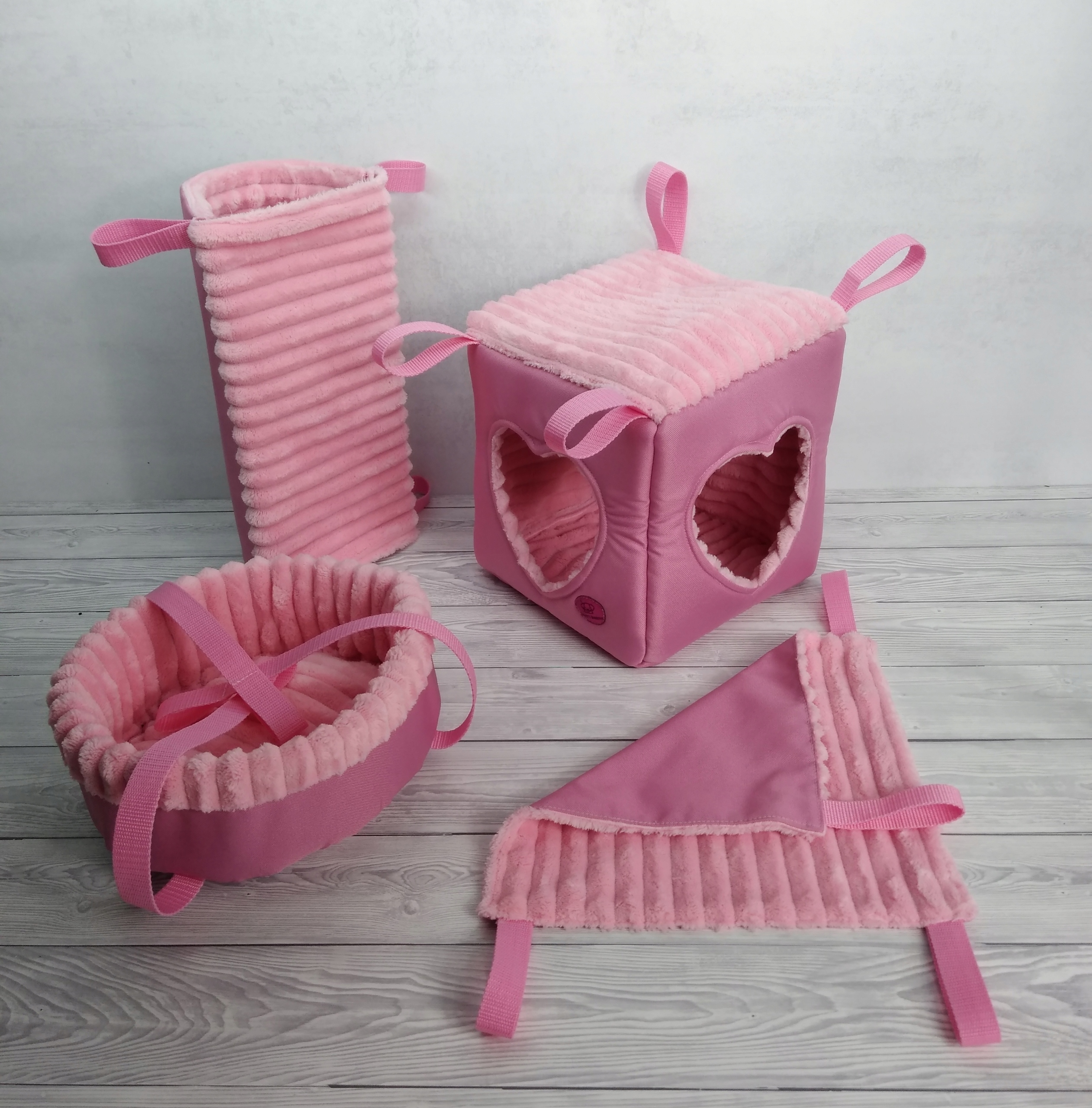 Levně 4-dílná sada pro potkany, činčily a fretky