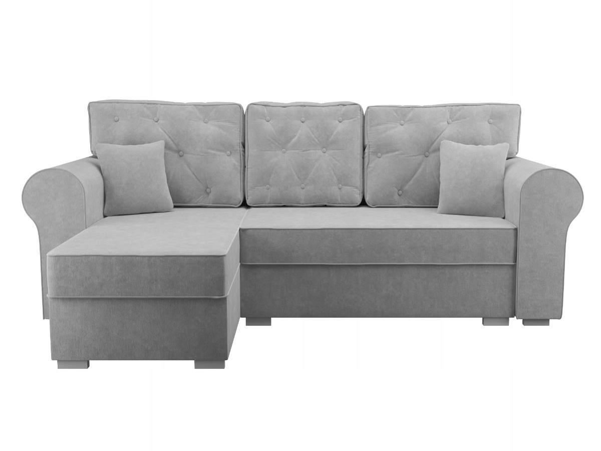Rohová Sedací Souprava Retro 260x145x90 funkce Spaní 2 kontejnery Vintage O-sofa