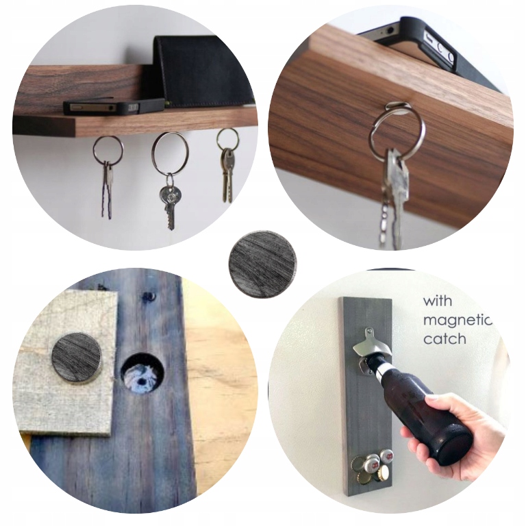 MAGNES FERRYTOWY MAGNESY FERRYTOWE Walcowy 10x3 mm OKRĄGŁY KRĄŻEK MOCNY Kształt walec