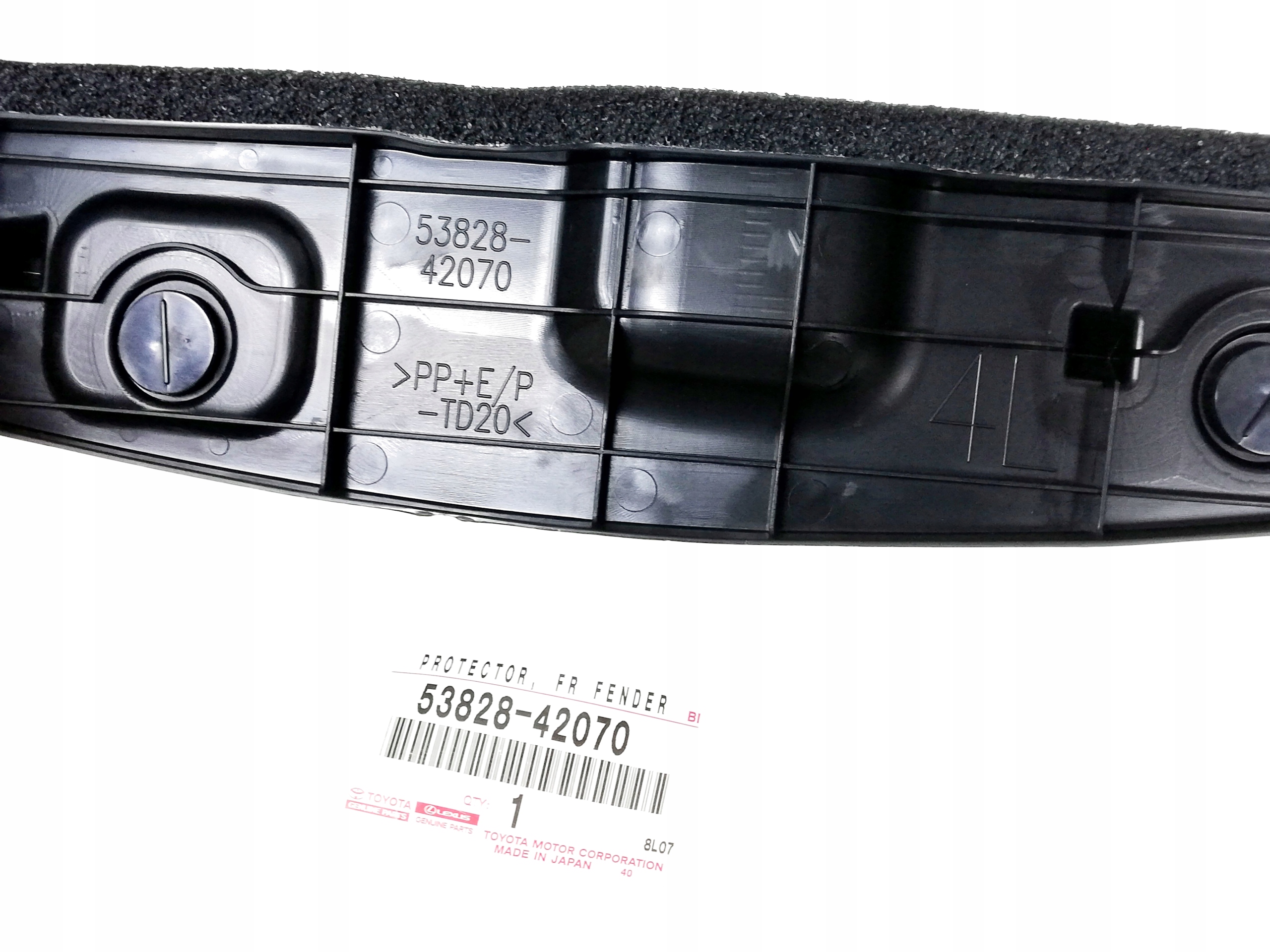 RAV4 12 18 OSLONA NADKOLE BLOTNIK SLUPEK DRZWI Car type Passenger cars