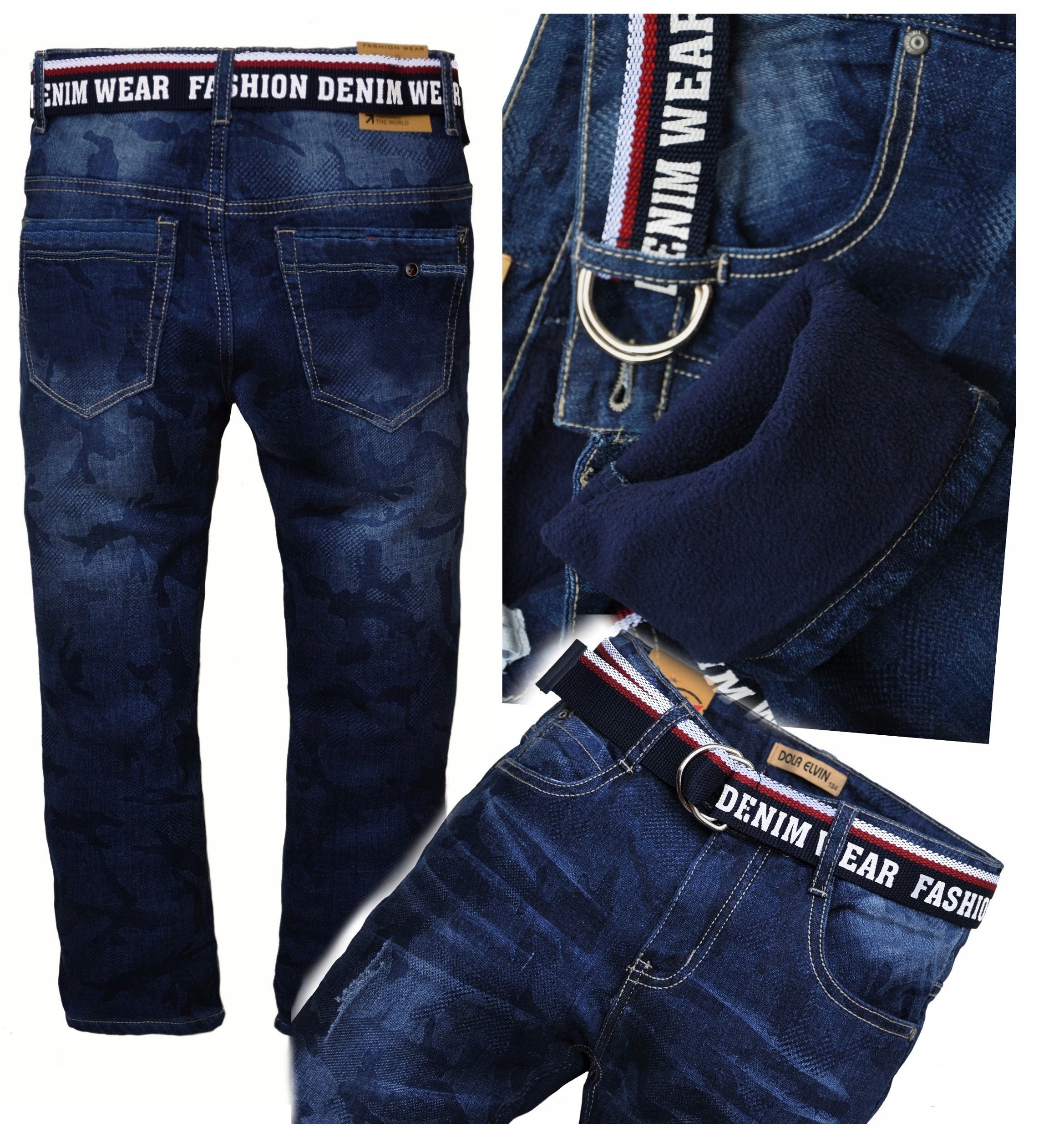 

Bc Jeans Elastyczne ocieplane polarem(116-146) 116