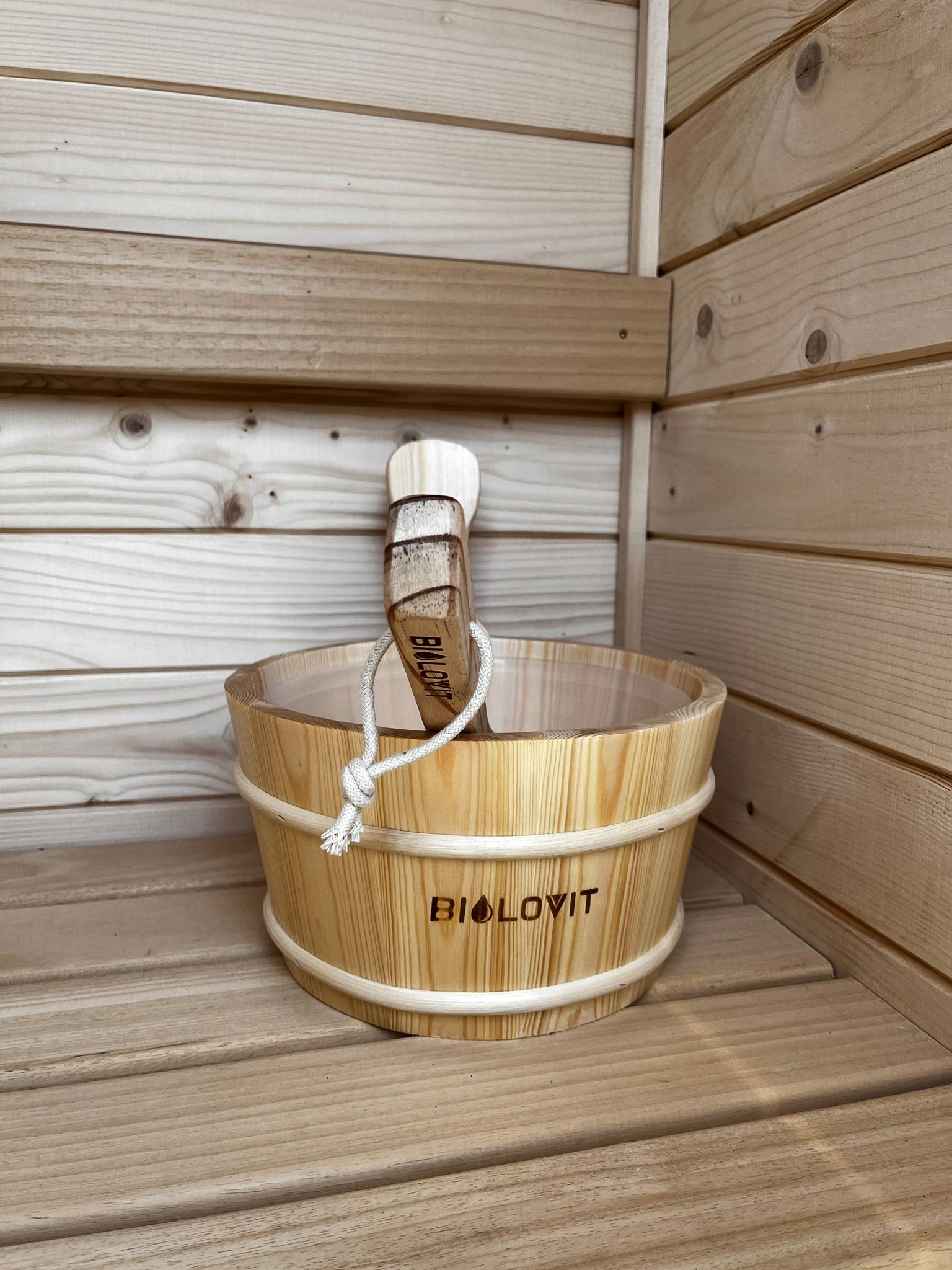 Lauko sauna 2 asmenims su elektrine krosnele, 3.5 kW nuotrauka 9