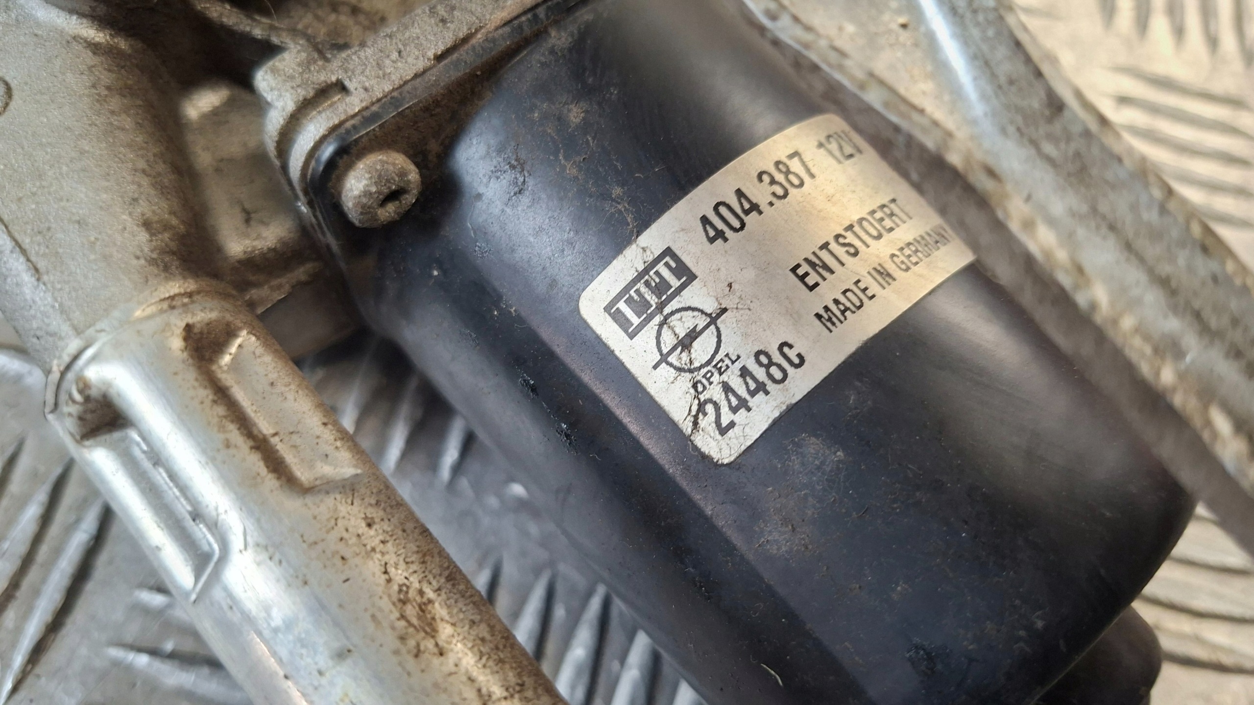 Wischergestänge vorne OPEL ASTRA G