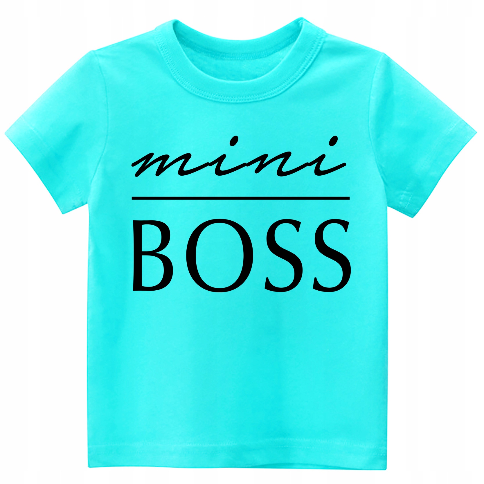 

Koszulka z nadrukiem tshirt Mini Boss r. 92