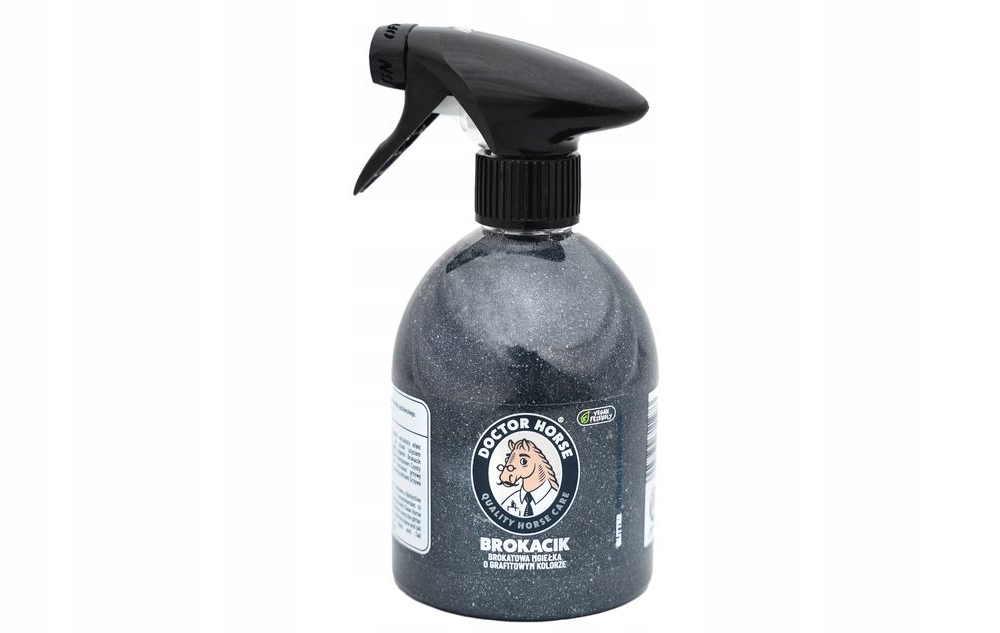 Doctor Horse, Brokacik, brokatowa mgiełka, 500ML grafitowy