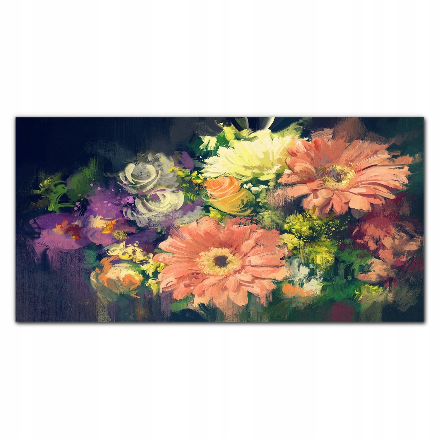 Obraz na plátne na stenu Kvety rastliny 140x70 cm