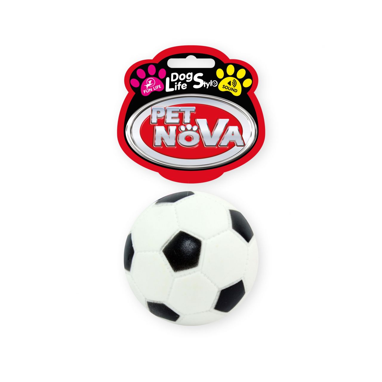 

Pet Nova Winylowa piłka futbolowa 7cm