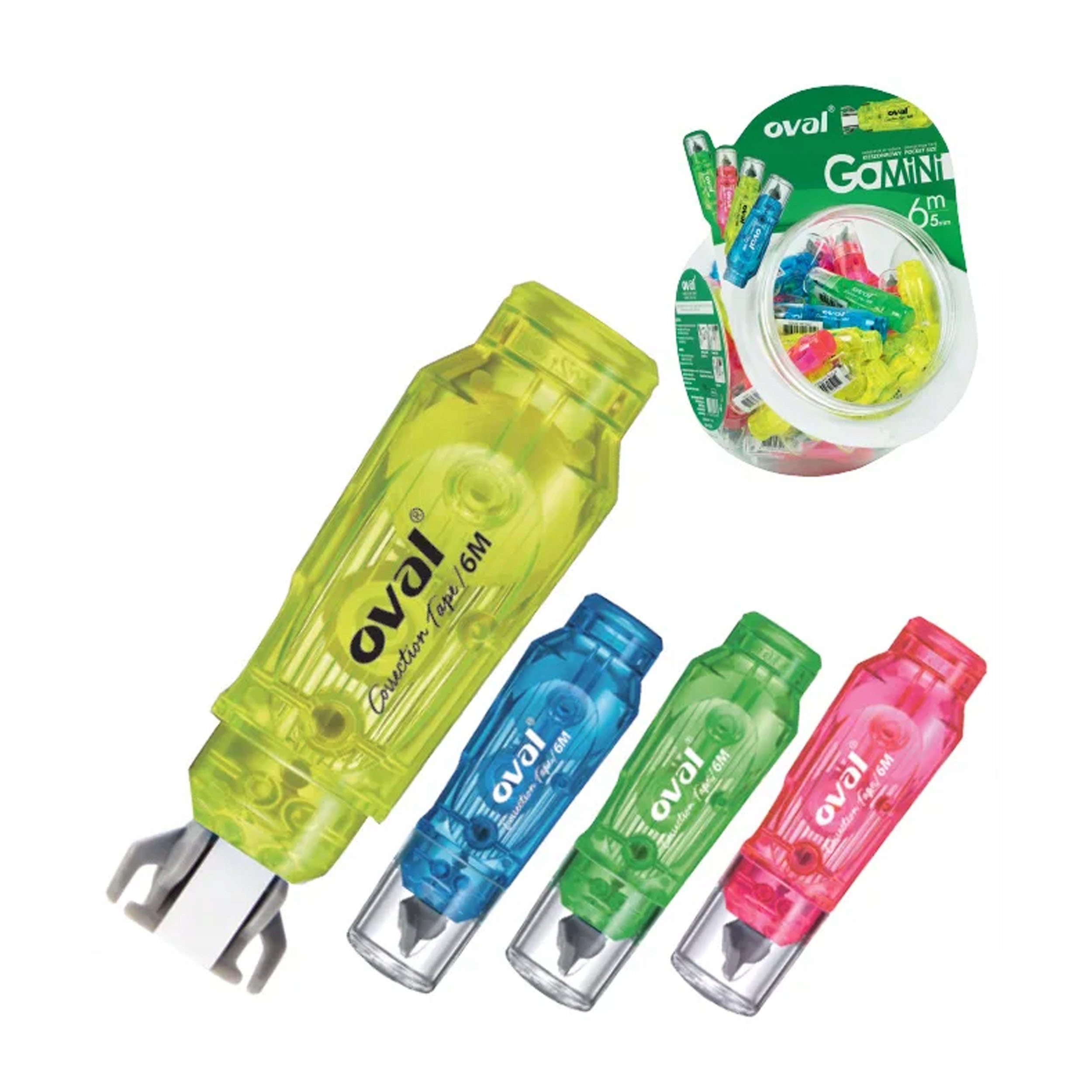 

Korektor Oval W Taśmie 5MM X 6M QFN-506/JB7