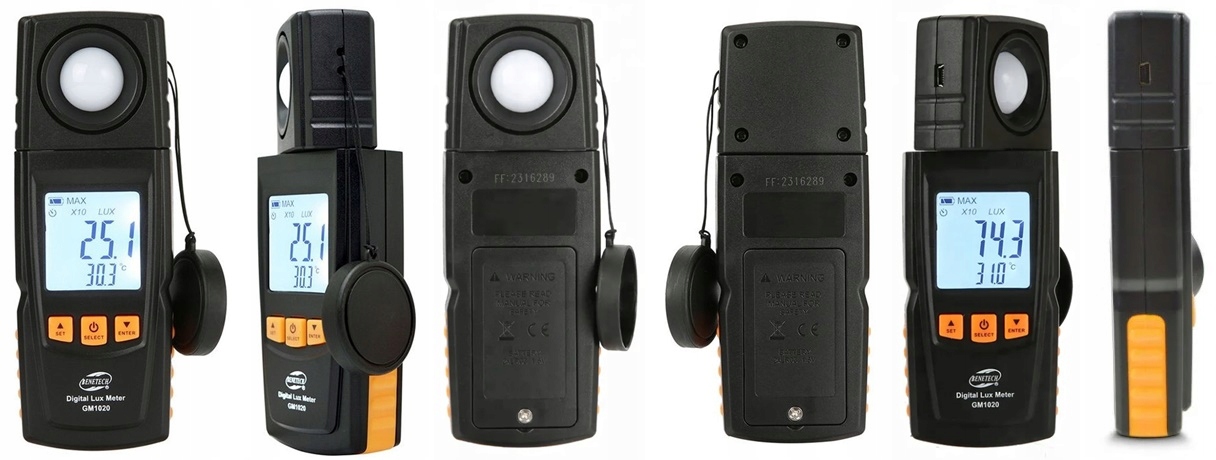 LUKSOMIERZ ŚWIATŁOMIERZ LUXOMETR NATĘŻENIE ŚWIATŁA Stan opakowania oryginalne