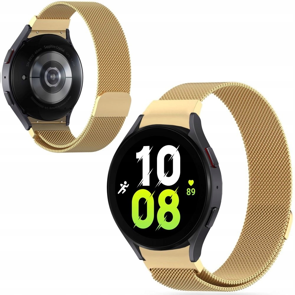 

Bransoleta Pasek do Galaxy Watch 5 40/44mm, Złota