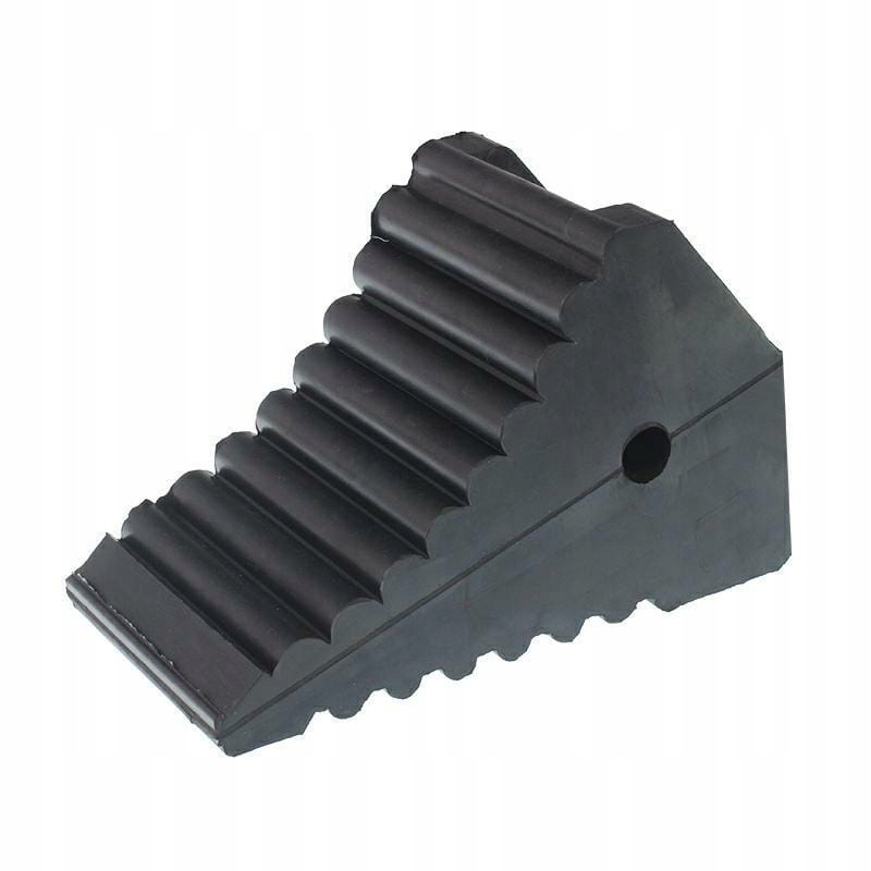 Klínek pod kola L=300 mm gumový černý, zatížení až 3,5T 150054