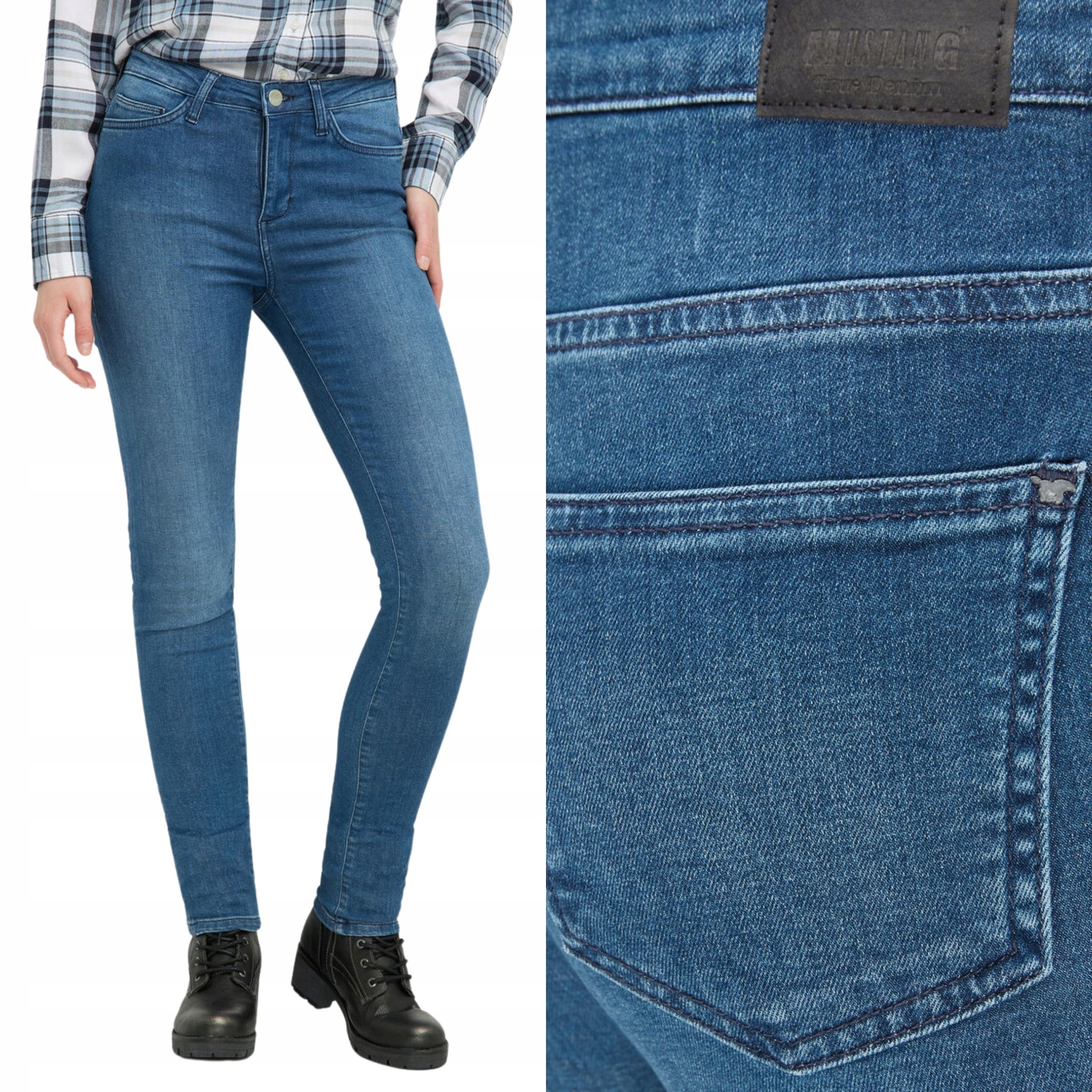 Mustang kalhoty Blue jeans Zoe Skinny W26 L32