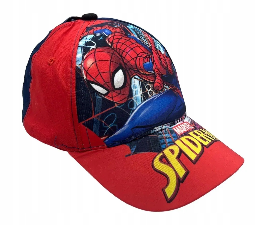 

Czapka Daszkiem Spiderman Web Bejsbolówka Bawełna
