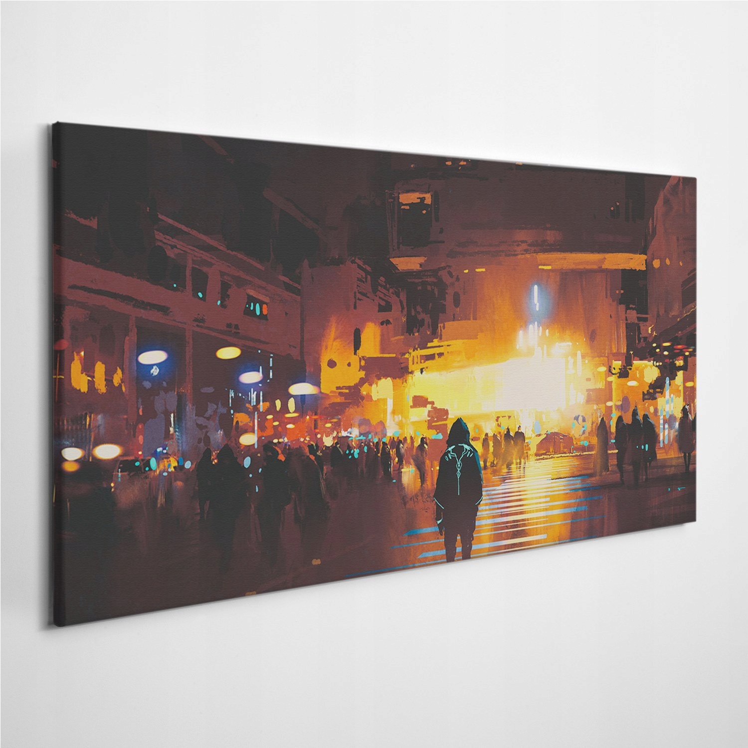 

Foto-obraz na płótnie Futurystyczne Miasto 120x60