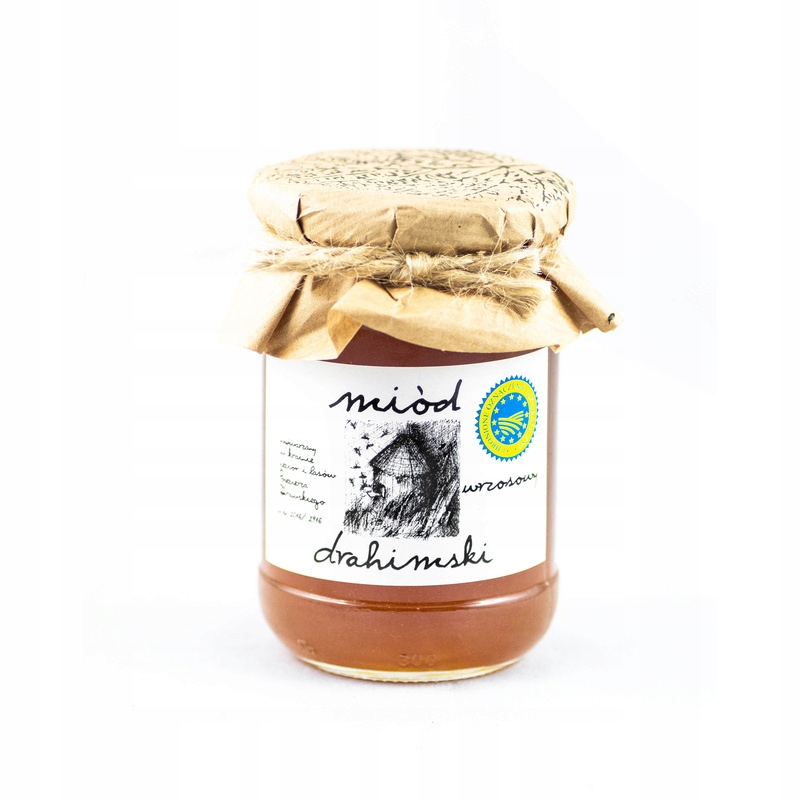 Miód Drahimski Wrzosowy 900G Pasieka G.fujarski "kószka II"