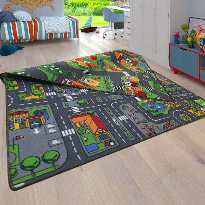 

Dywan Ulice Miasto Farma 120x200 dwa w jednym