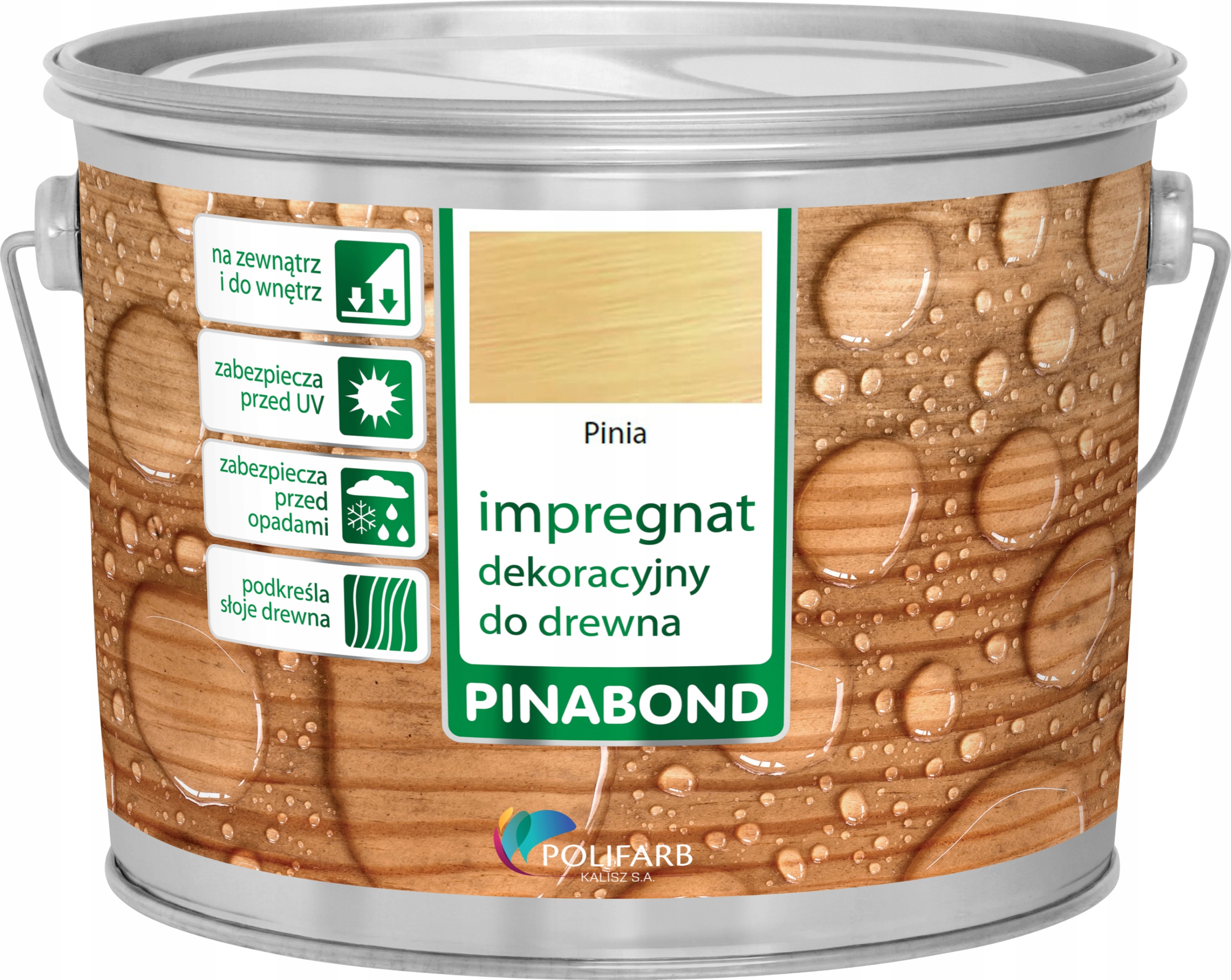 

Impregnat do Drewna Pinia 2,25L Polifarb