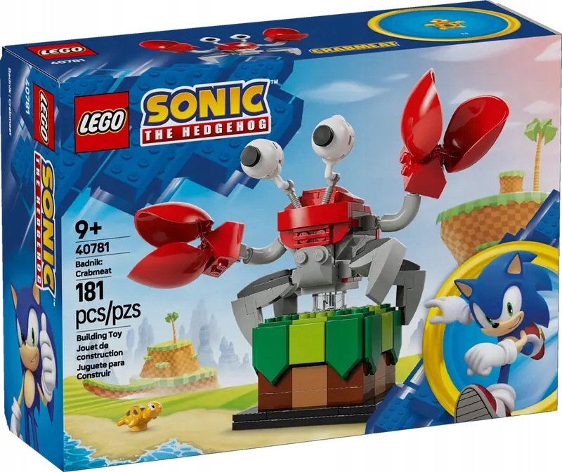 Lego Sonic the Hedgehog 40781 Badnik: Krabí robot (Crabmeat)