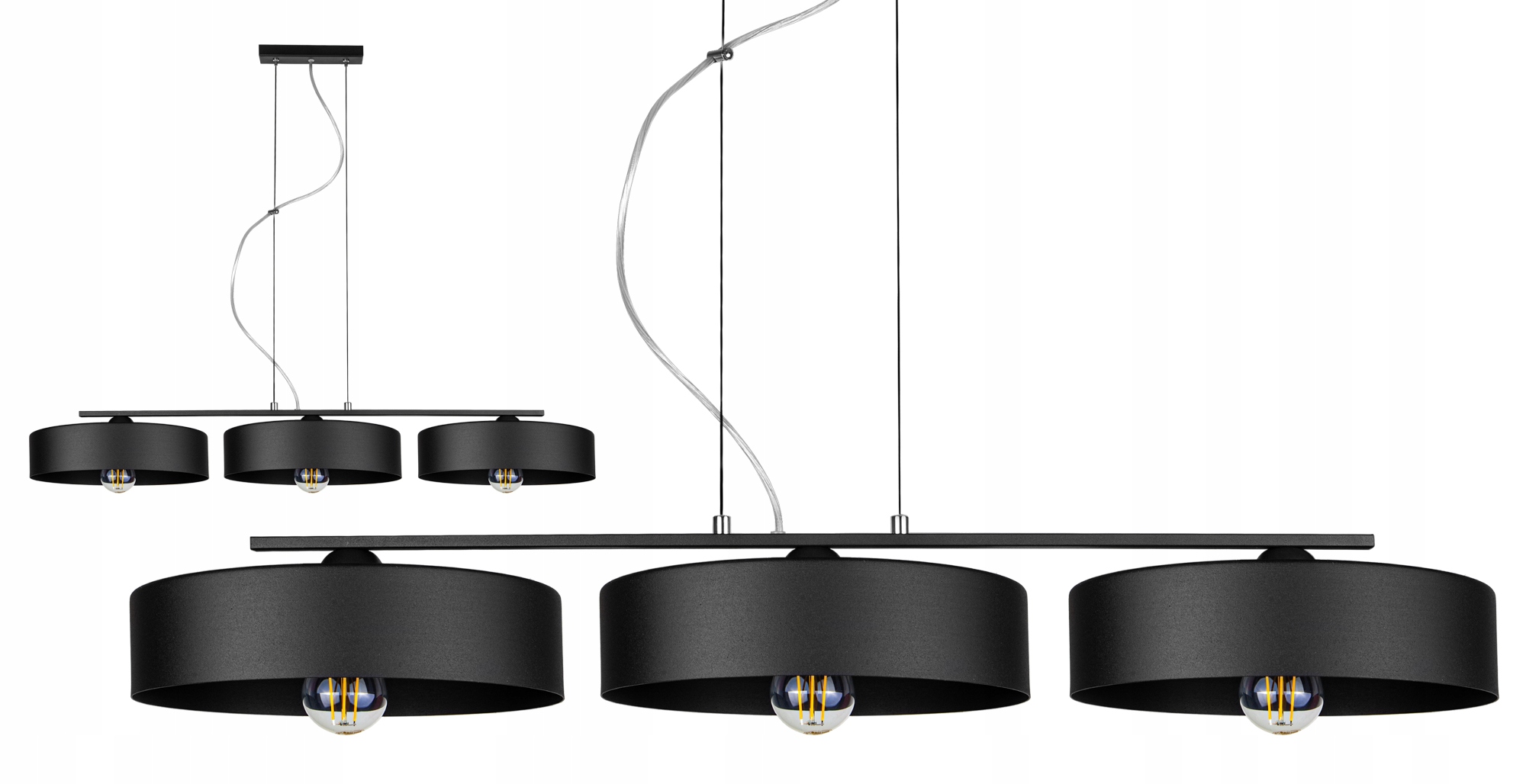 

Lampa Sufitowa Plafon Żyrandol Edison Loft Led