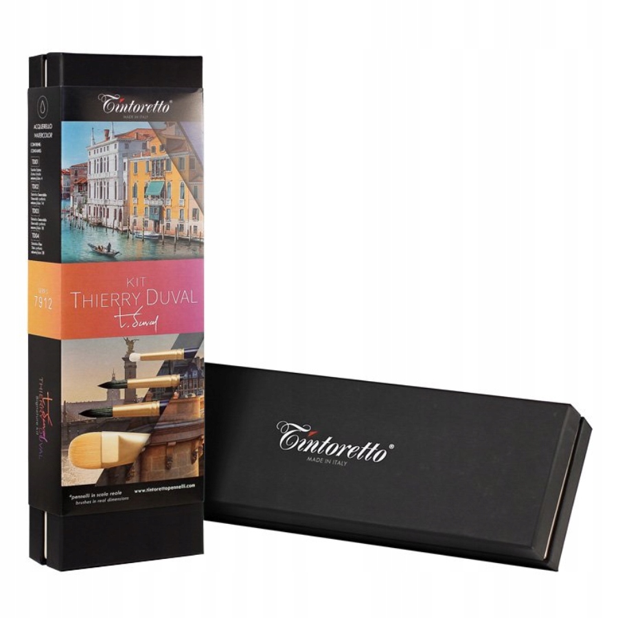 Profesionální štětce na akvarel 4 ks Tintoretto