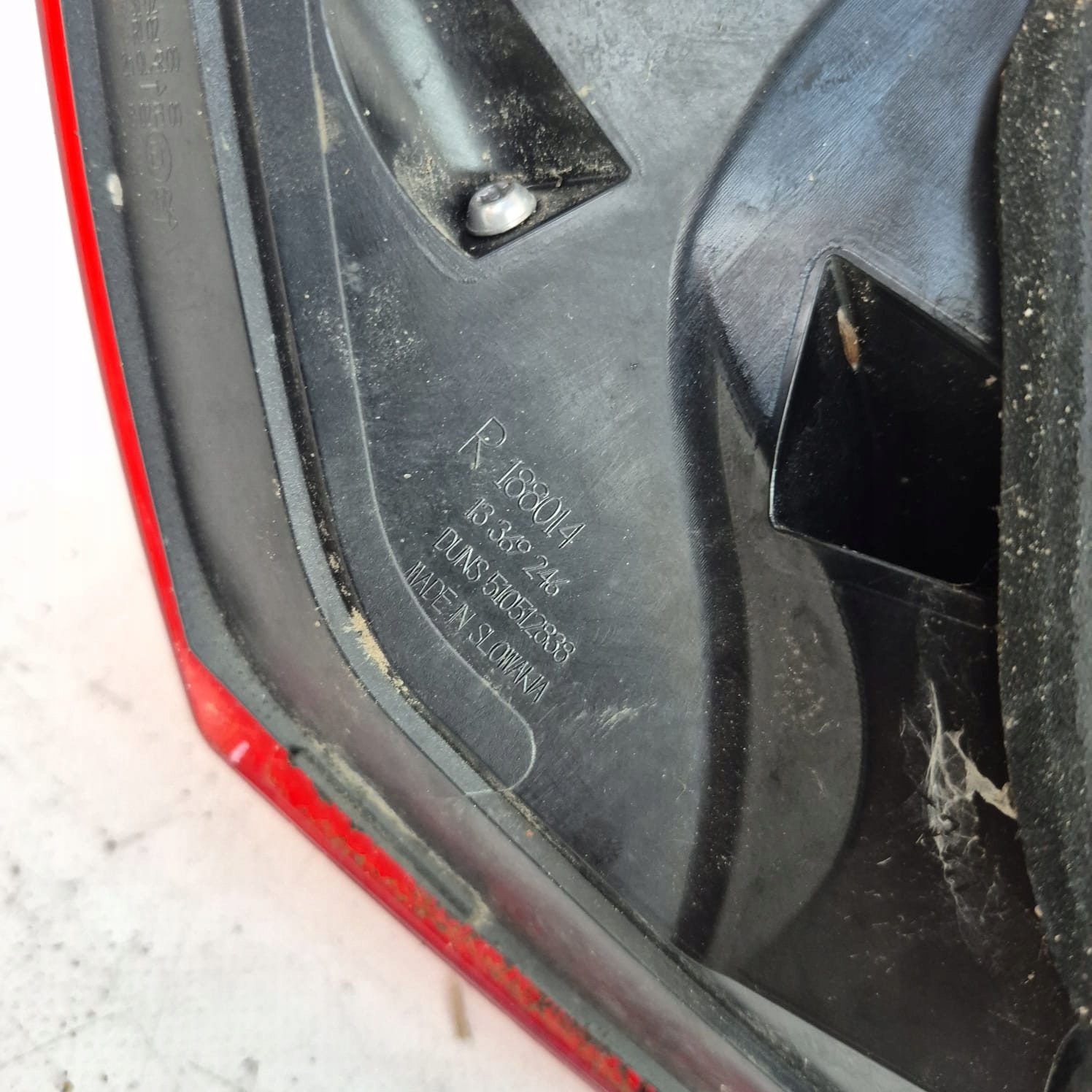 OPEL CASCADA 13- light right rear part TYNA 13369246