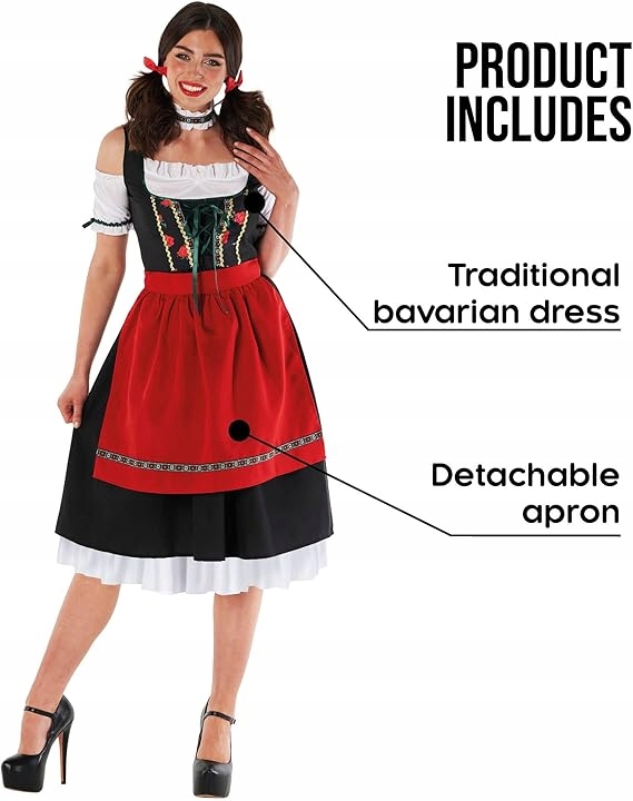 Dámský bavorský kostým Octoberfest Bavorka Velikost M