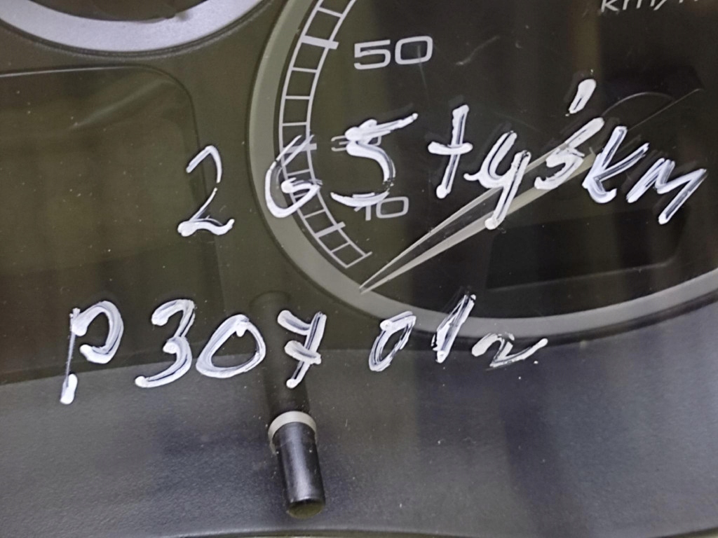PEUGEOT 307 dials 9636708880E
