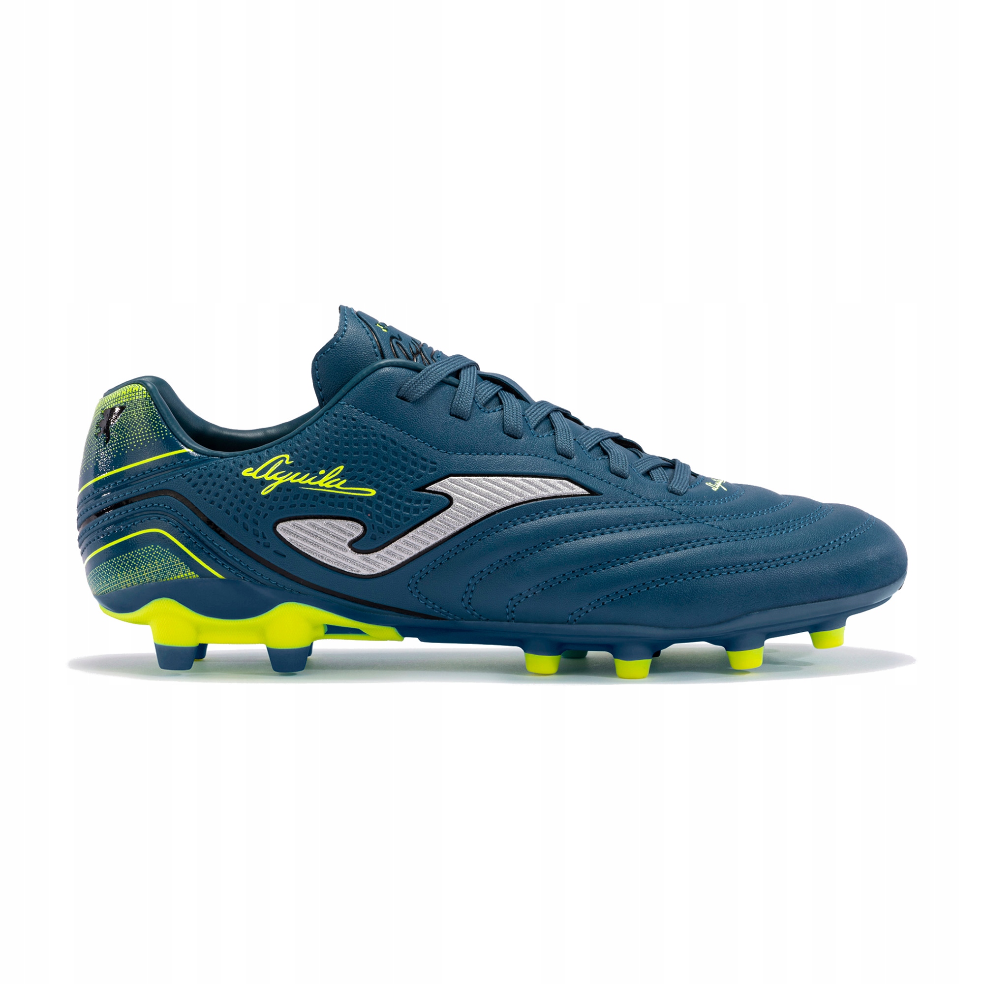 Buty piłkarskie męskie Joma Aguila Fg petroleum/yellow 43 Eu