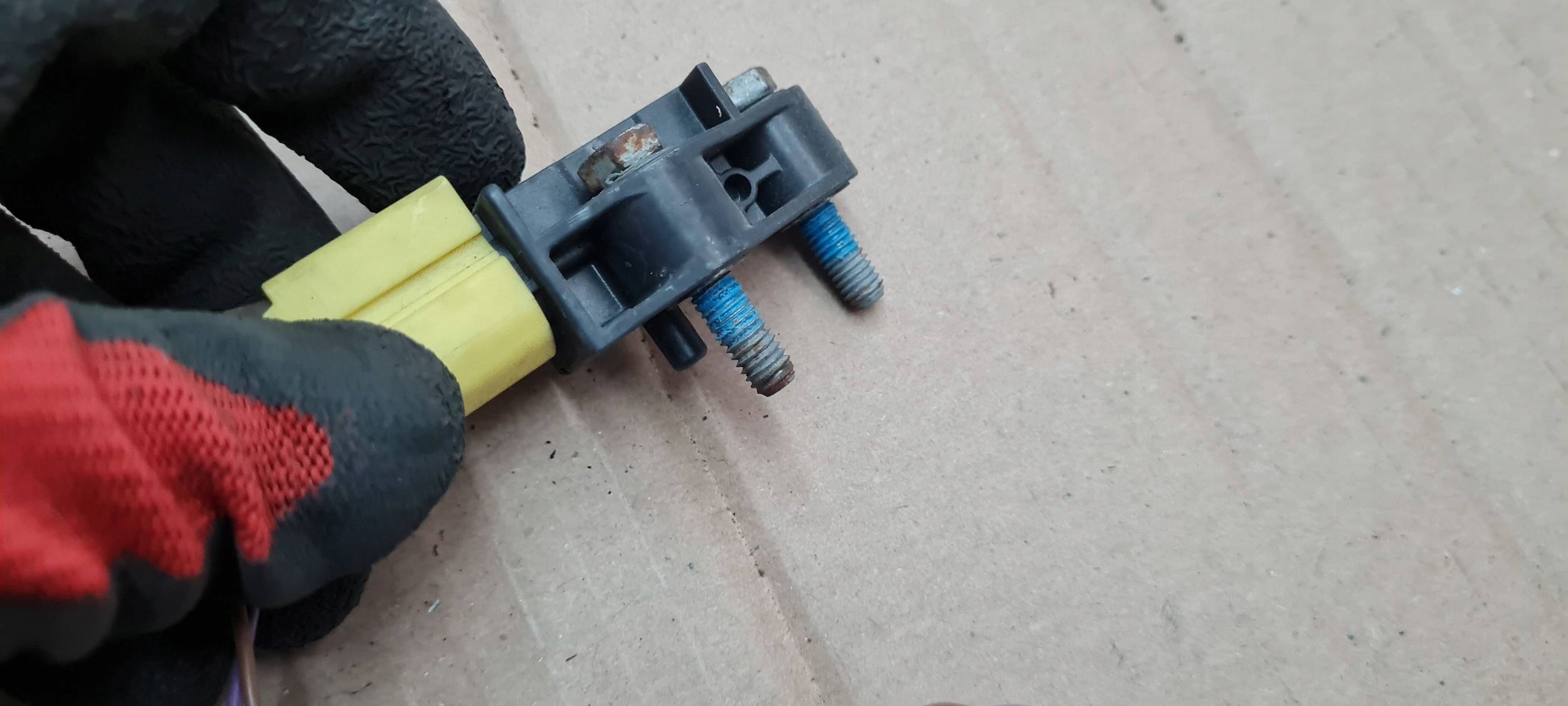A6 C6 LIFT sensor SENSOR beschleunigungs- aufprall connector contact 4F0959651