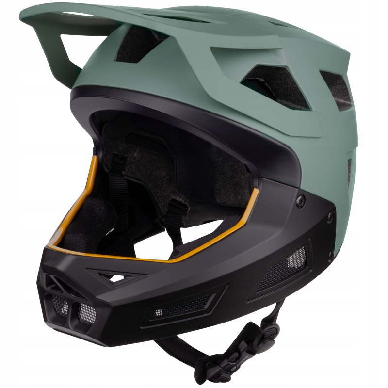 Kask Rowerowy Dziecięcy Full Face Regulowany Downhill Enduro Szczęka Pełny