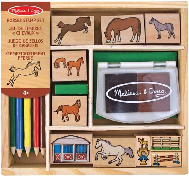 

Zestaw stempelków Konie Melissa and Doug