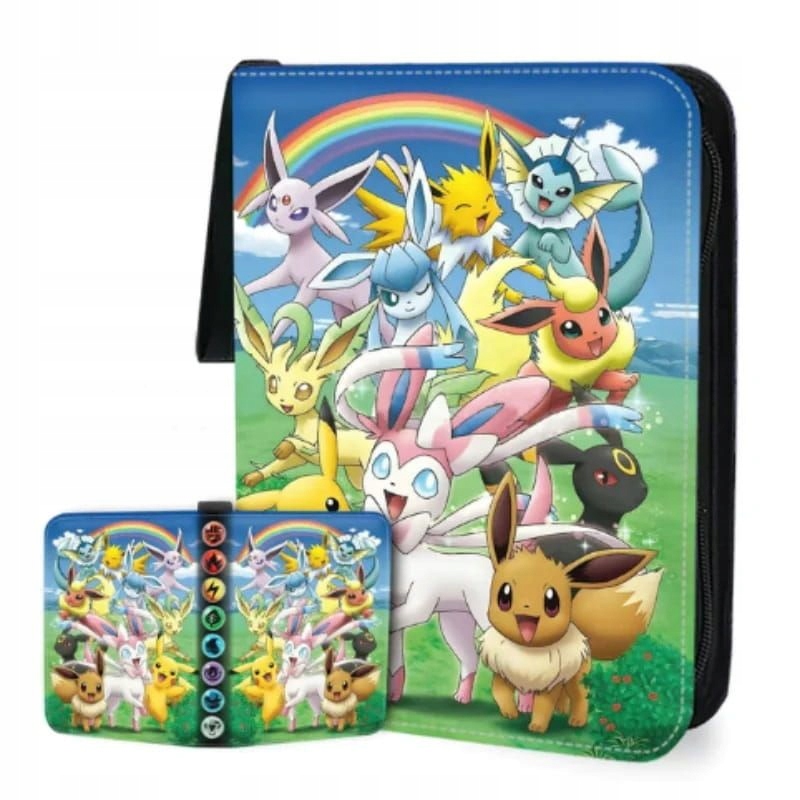 ALBUM SEGREGATOR KLASER NA KARTY POKEMON 400 KART EEVEE EVOLUTION