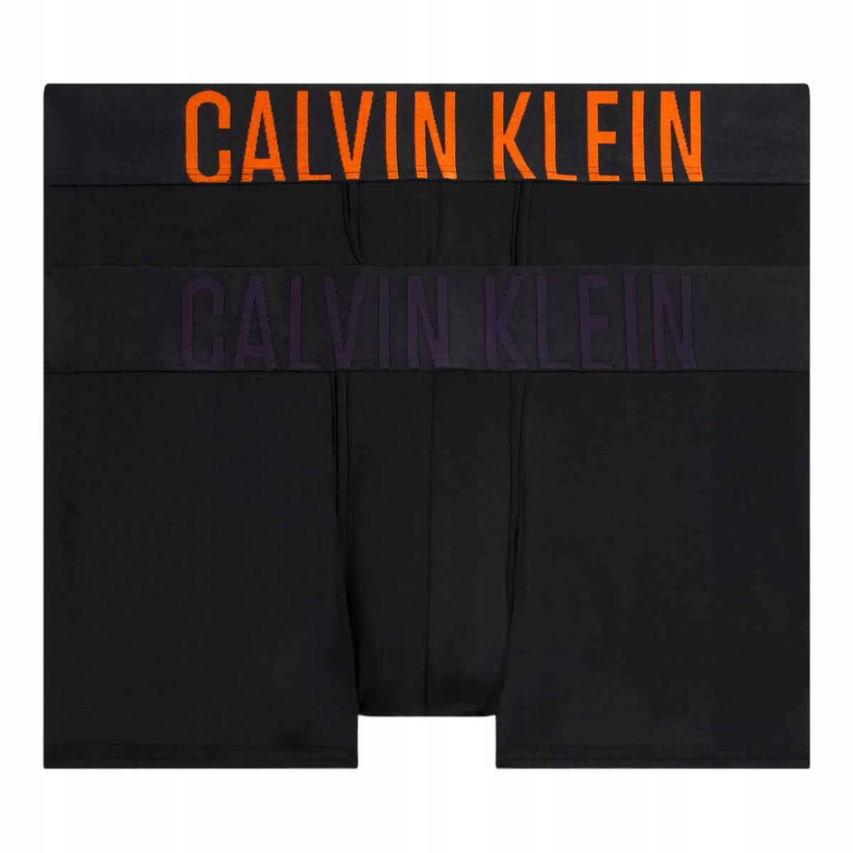 Calvin Klein Pánské Boxerky Slipy Low Rise Trunk 2PK Černé vel. M