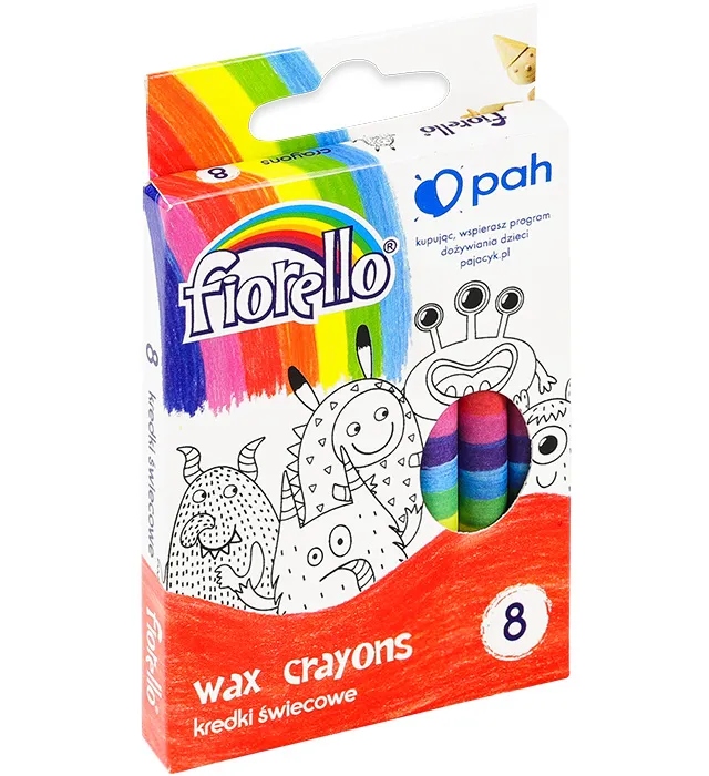 

Kredki świecowe Zestaw kredek Fiorello