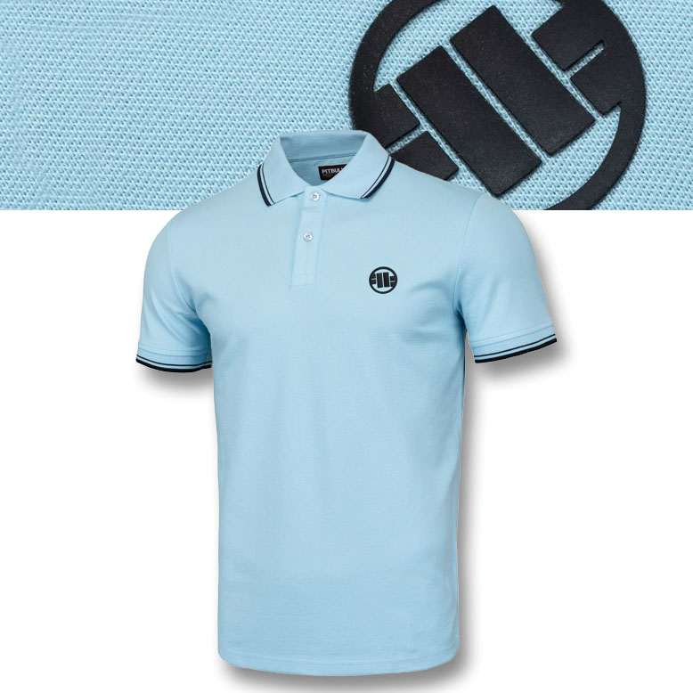 Pánské Polokošile Pitbull Polokošile s límečkem Pique Stripes Regular