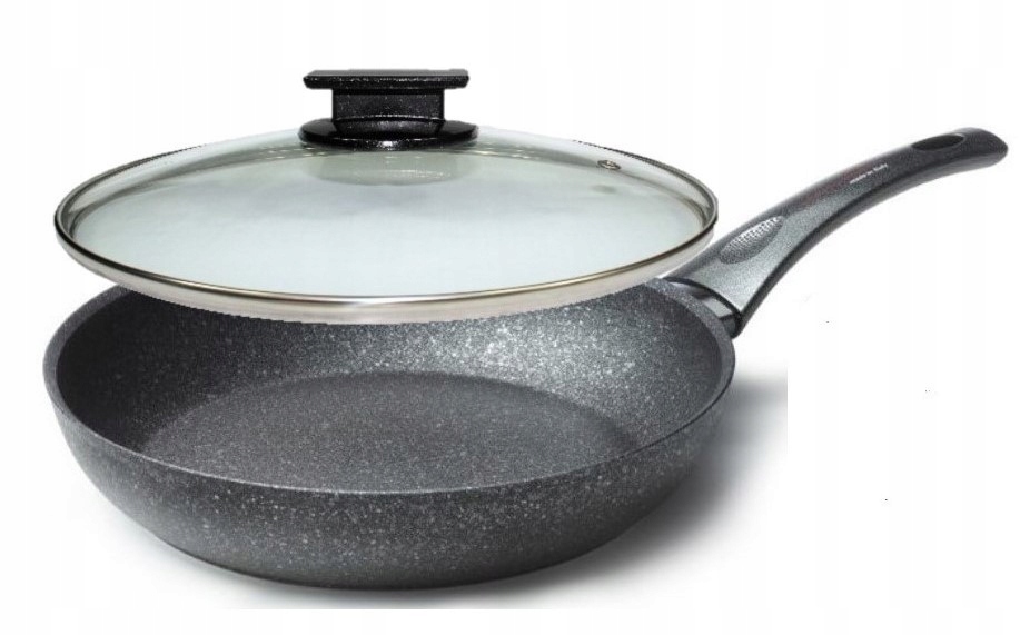 Patelnia z pokrywą Indukcja Diamante Di Luna 32 cm