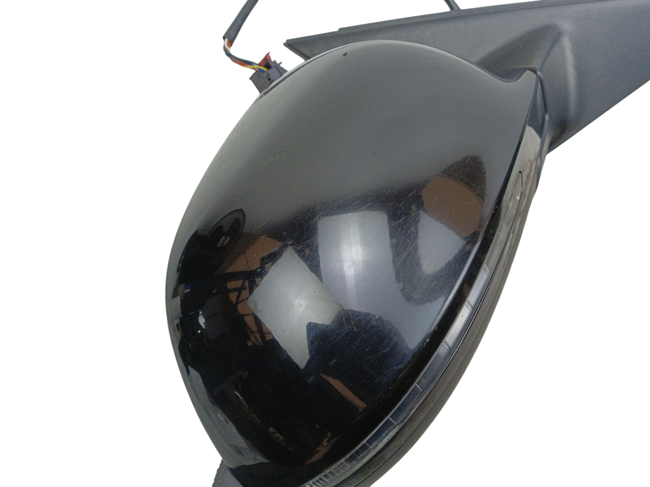 mirror right 6 PIN AUDI A4 B8 LAK: LY9B (07-11) EUROPA