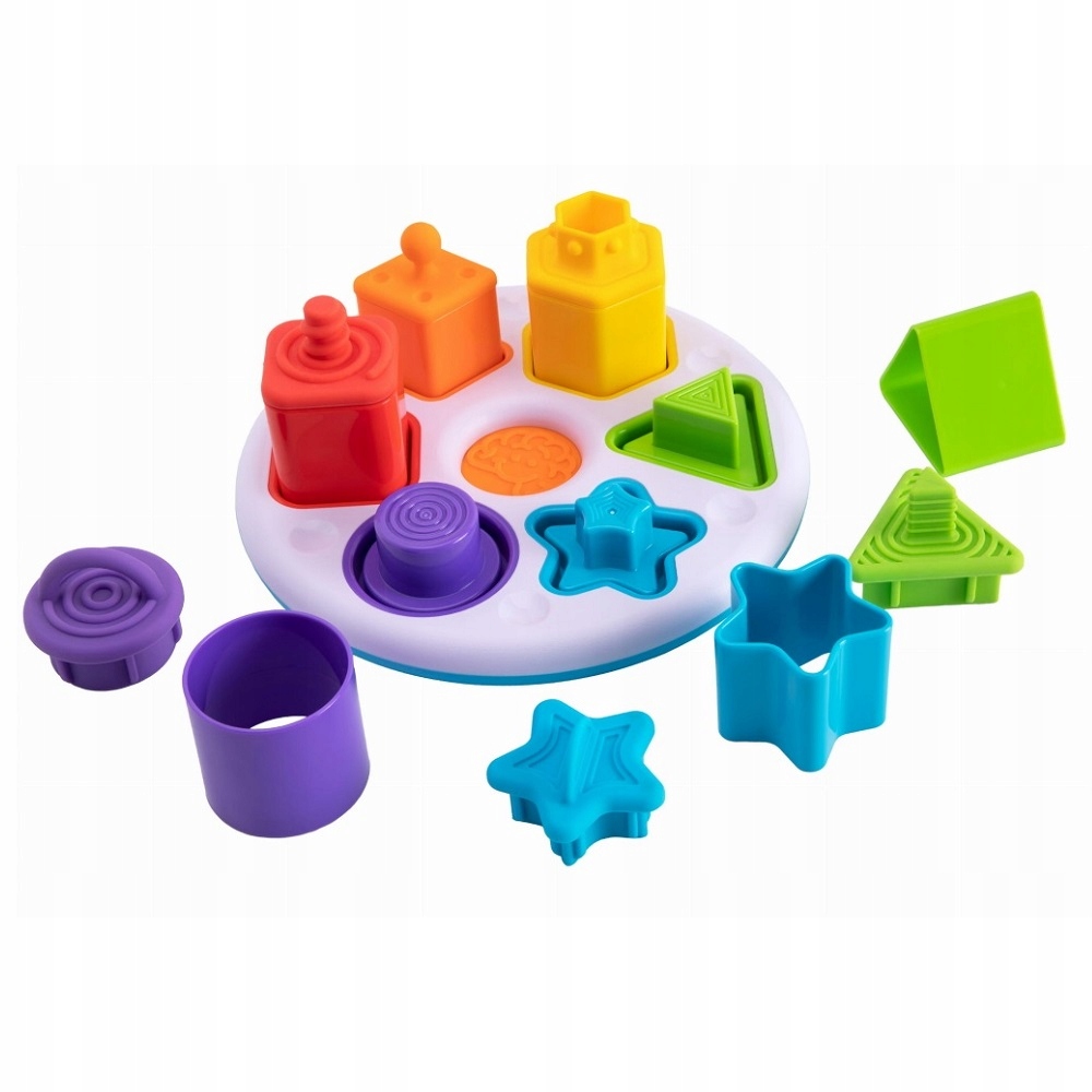 

Fat Brain Toys Sorter Kształtów Kolorów Plugzy