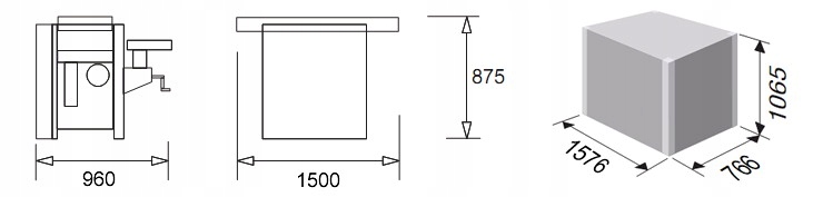Strugarko-grubościówka z wałem spiralnym OPTIMAT Model RAPTOR C3-F2