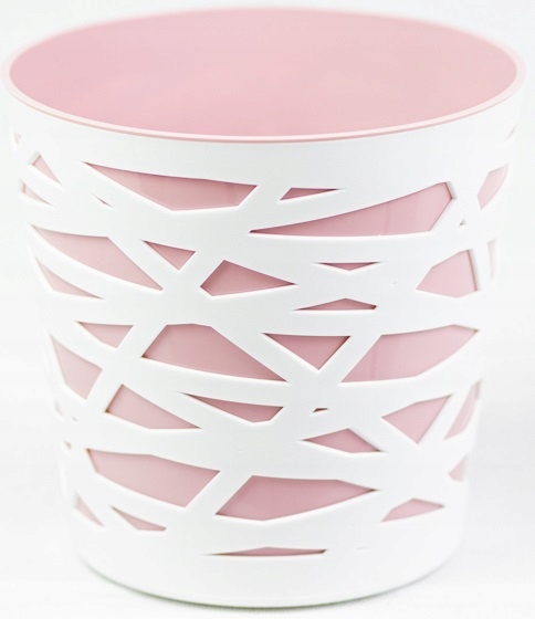 Osłonka Doniczka BETI 13 cm Biała wkład Biały Marka inna