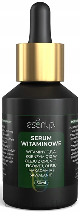 Esent Vitamínové sérum C E A Q10 Opuncia Skvalán