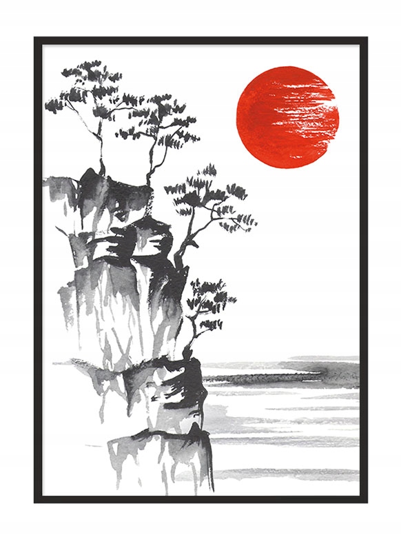

Obraz Plakat W Ramie 73x53 cm Japonia P721