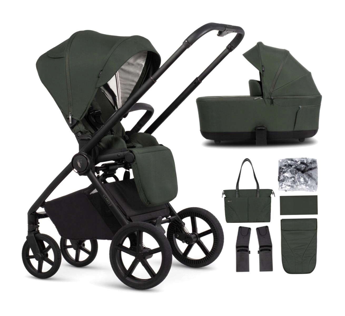 Venicci Wózek Spacerowy Dziecięcy 2W1 Claro 2 Przód-tył Do 22 Kg Adaptery