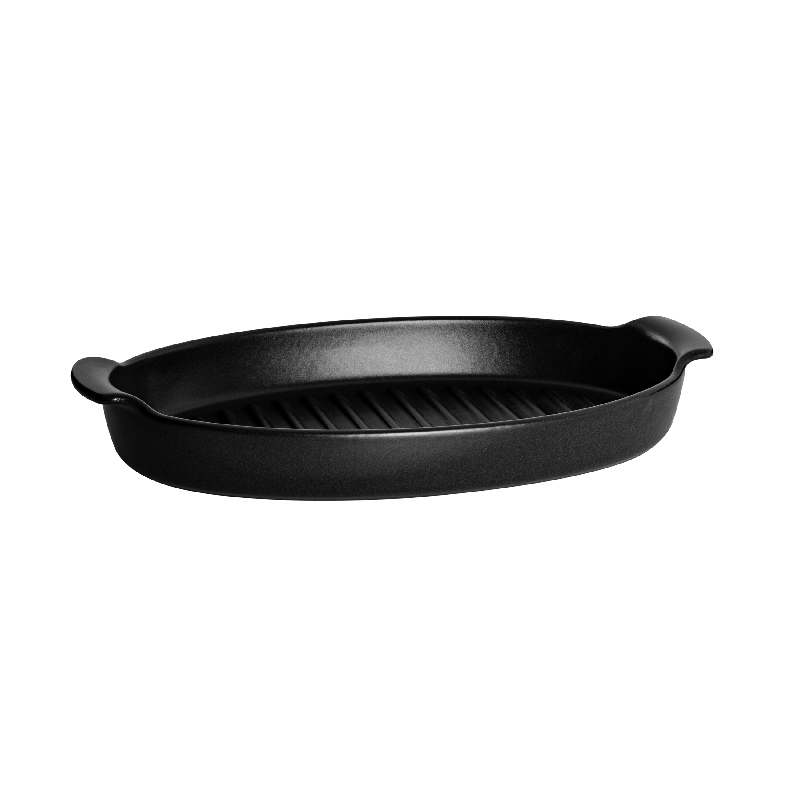 Emile Henry Grill Nádoba forma na grilovanie 42 cm čierna