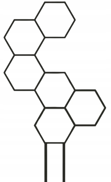 

Podpórka Drabinka Kwiatów Roślin 6 Miodów XL 48 cm