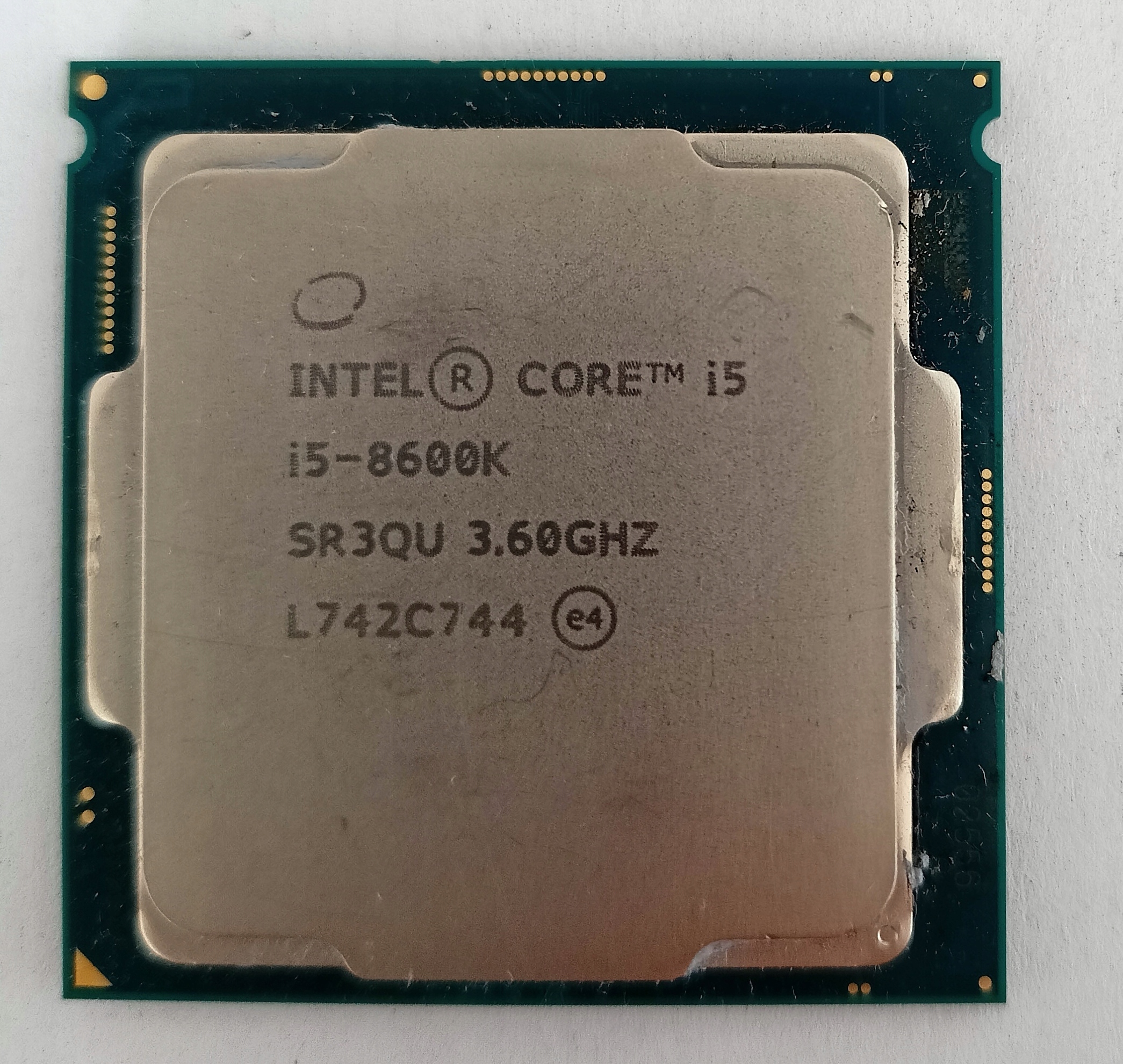 CPU intel CPU Core i5-8600k Intel Core i5-8600K, 3.6GHz, 9 MB, BOX (BX80684I58600K