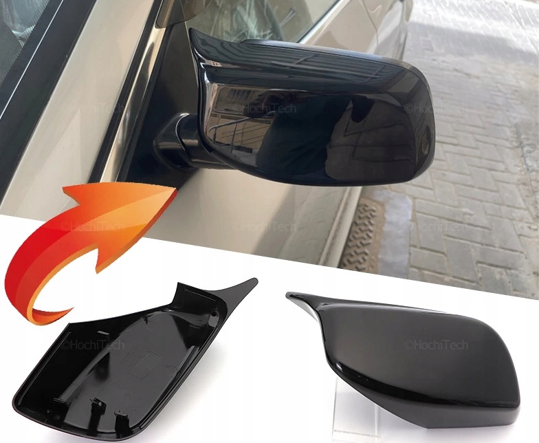 Krytka zrcátka Bmw E60 E61 E63 E64 2003-2009 ALAM5 Černý lesk