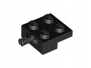 

Lego 4488 płytka z ośką 2x2 czarny 1 szt N