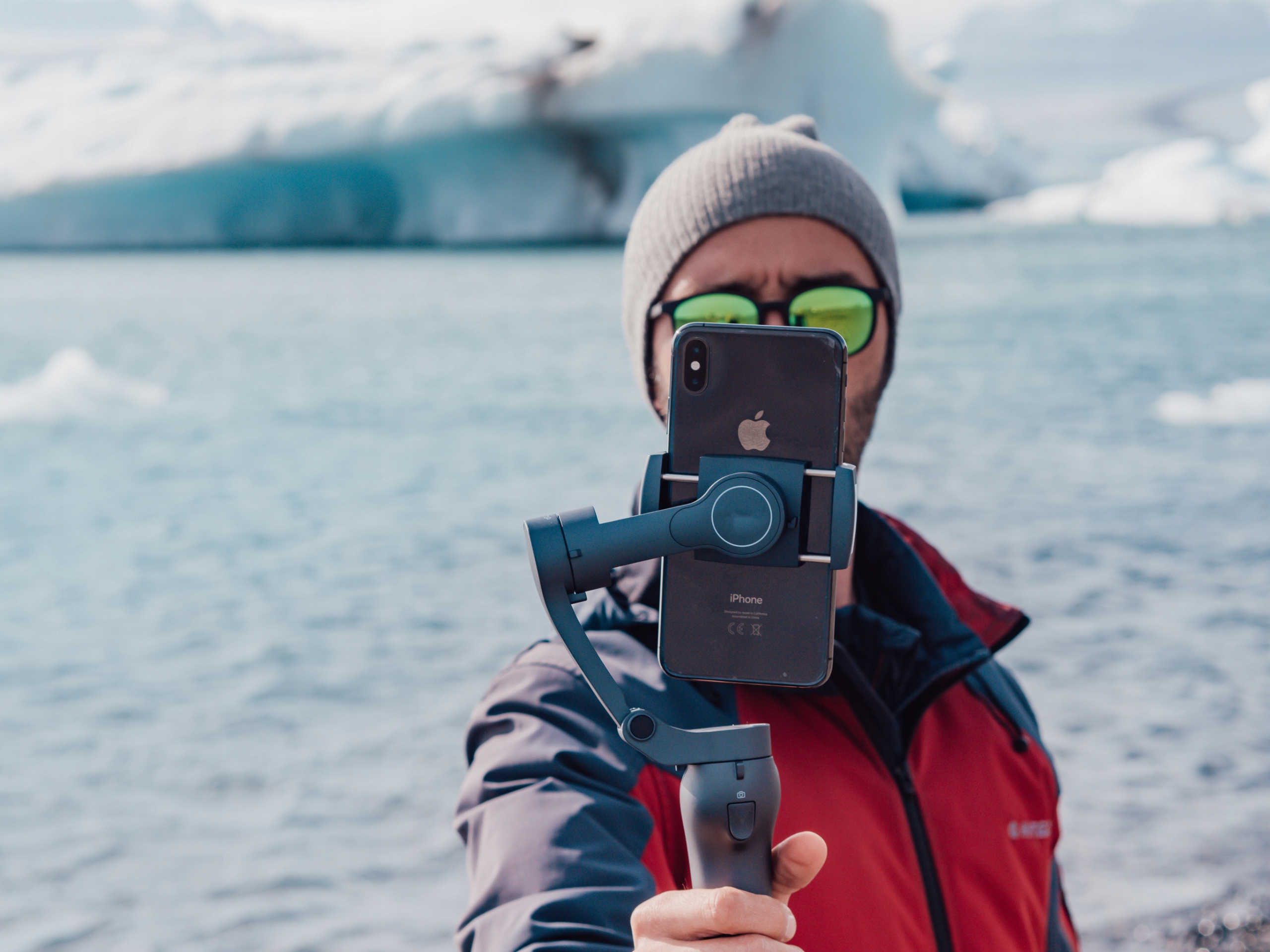 GIMBAL DO TELEFONU RĘCZNY STABILIZATOR OBRAZU iOS ANDROID SKŁADANY SELFIE Czas ładowania 1.1 h